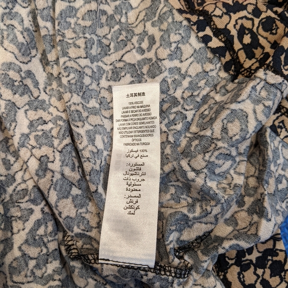 Brand New French Connection UK Sabbia Leopard Print Midi Wrap Dress - Picture 9 of 9